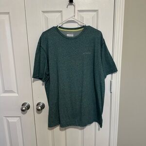 Columbia Men's Teal Short Sleeve Tee